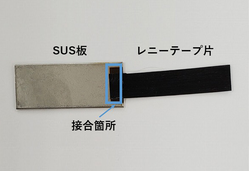 樹脂シート(レニーテープ) ＋SUS板接合
