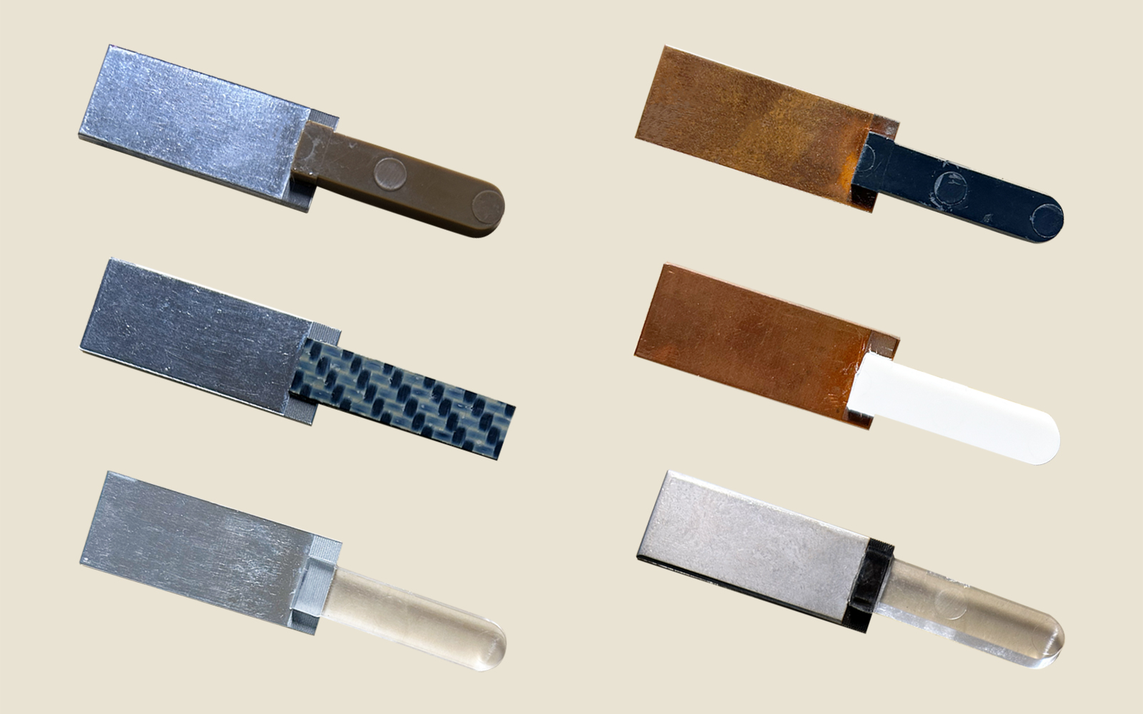 「金属＋プラスチック」と接着剤