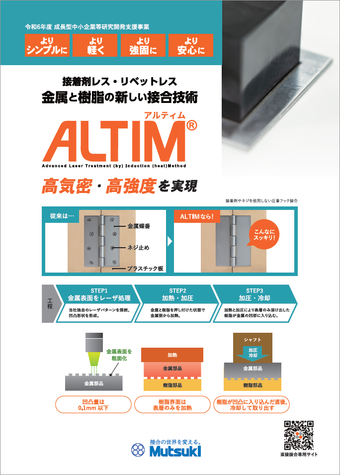 ALTIM®の特長 高強度